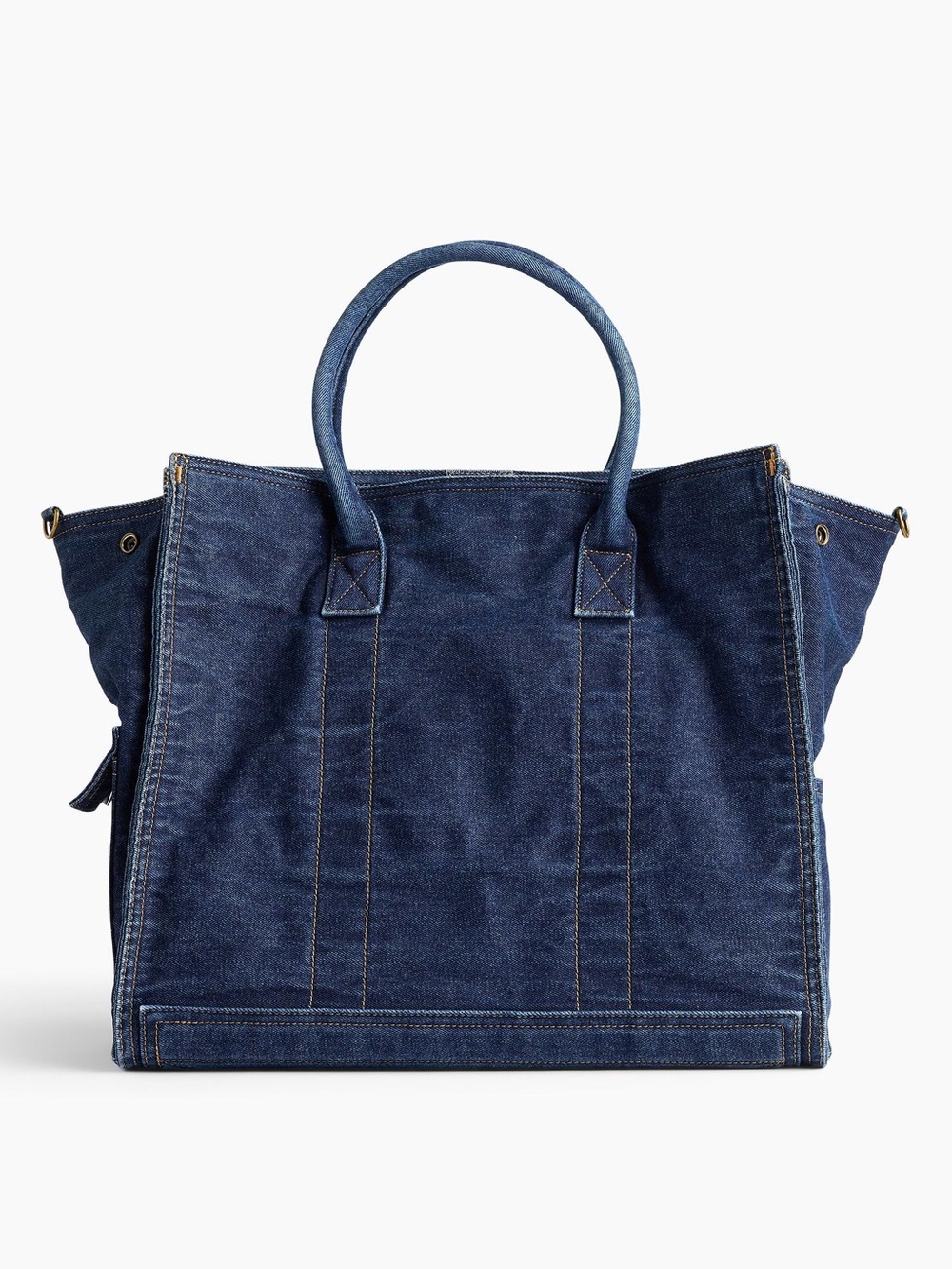 Gap large denim five pocket tote- dark wash (NWT) - Picture 4 of 13